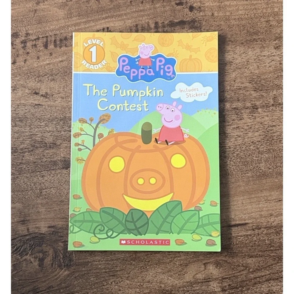 The Pumpkin Contest (Peppa Pig: Level 1 Reader) - Paperback - VERY GOOD